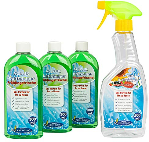 AQUA CLEAN Duftreinger Konzentrat 3x 300ml (Frühlingsfrische)
