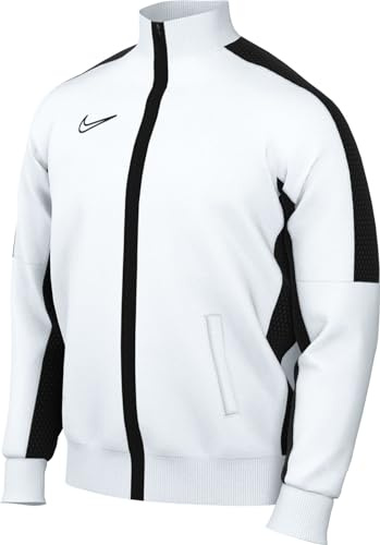 Nike Knit Soccer Track Jacket M Nk Df Acd23 Trk Jkt K, White/Black/Black, DR1681-100, 3XL