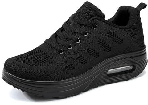 Ahico Zapatillas Adelgazar Mujer Deportivas Balance Zapatos para Correr Ligero Calzado Deportivo Transpirable Gimnasio Fitness Casual Sneakers
