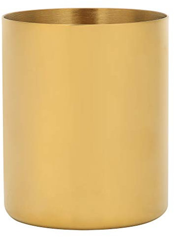 Blyertshållare, Pennhållare I Rostfritt Stål Bordsvaser Sminkborsthållare Skrivbordshållare, För Skrivbordsheminredning