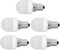 5 Lampadine a LED Ad Alta Efficienza Lampadine a LED Base E12, Luce Soffusa 1 Lampadine 5W 75LM per Lampada da Tavolo Ventilatore da Soffitto Lampada da Parete AC220V,