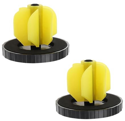 Tek Automotive Emergency Universal Fuel Cap Twin Pack – Petrol Cap Replacement for Lost or Broken Car Fuel Tank Caps, Easy-Fit, Expanding Design Fits Most Vehicles, Lawnmowers, and More