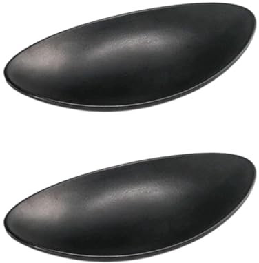 NYGGTYK Piezas De Bandeja Negra, Bandeja De Diseño Simple, Decoración del Hogar, Accesorios para La Casa, Puede Almacenar Comida, Joyas, Llaves