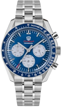 watchdives WD1860 WD1861 WD1863 kronograf klocka för män Japan VK63 Quartz sportklockor 40 mm bubbla safir kristall armbandsur 100 m dykklocka
