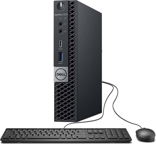 Dell OptiPlex 7070 - SFF - Core i5 9500 3 GHz - 8 GB - 256 GB (Renewed)