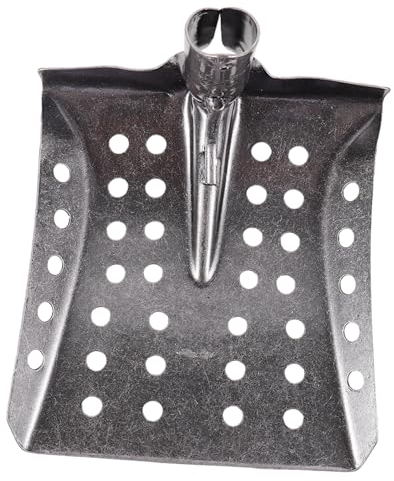 HOMSFOU Entwässerungsleckspaten Sandsieb Schaufel Unkrautjätgerät Für Den Streusieb Garten Jäten Bodenschaufel Wiederverwendbare Schlammschaufel Erdschaufel Metall Eisen Mistlöffel