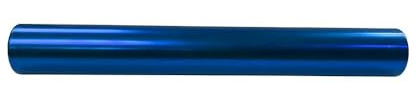 Amber Fight Gear Official Size Aluminum Track & Field Relay Baton, Lightweight, Durable, Corrosion-Resistant Race Equipment for School, College & Professional Team Running Events, Blue