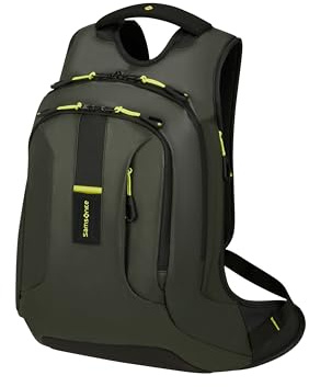 Samsonite Paradiver Light - Mochila para Portátil 15,6 Pulgadas, 45 cm, 19 L, Verde (Jungle Green)