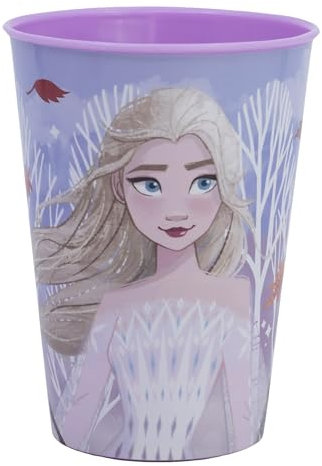 Stor Gobelet en plastique réutilisable de 260 ml de la Reine des neiges