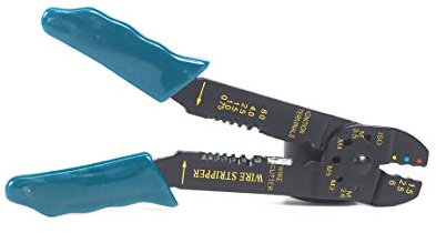 Sanfor 13050 Lot de 5 pinces à sertir en plastique pour câble téléphonique