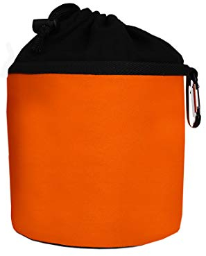 trendfinding Sac à Pinces à Linge en Coton - à Suspendre/avec Mousqueton - Orange