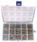 CREEYA Assortiment de Ressorts de Compression, 15 Tailles différentes, 225 Mini Ressorts en Acier Inoxydable pour réparations, Longueur de 1 cm à 3 cm, diamètre extérieur de 0,4 cm à 0,6 cm, Longueur