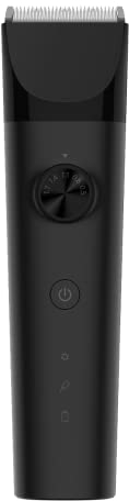 Xiaomi Hair Clipper, Rasoio Elettrico, Lunghezza Taglio Regolabile, Resistente all'Acqua, Durata della Batteria Fino a 180 Minuti, Nero, Versione Italiana