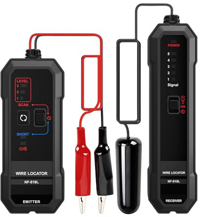 Kit localizzatore di cavi sotterranei e tracciatore di cavi, generatore di toni per recinzioni per animali domestici, valvola di irrigazione sepolta, sistemi di irrigazione e cavi elettrici, tester