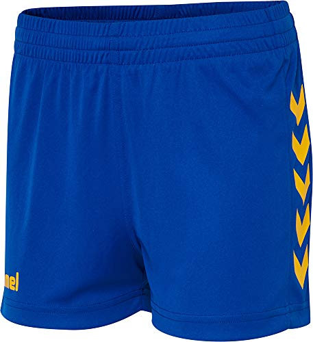 hummel Core Short Damen F9006 blaugelb XL