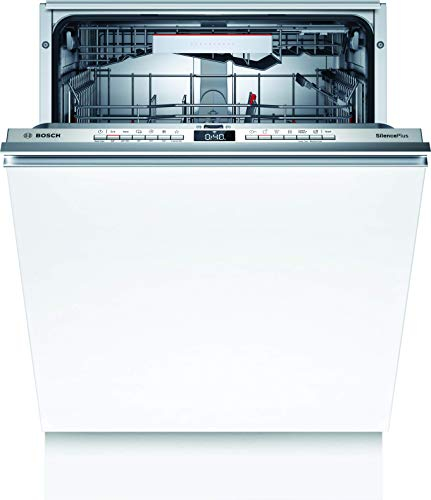 Bosch SBV4HDX52E Serie 4 Smarter XXL-Geschirrspüler vollintegriert, 60 cm breit, bis 92,5 cm extra hoch, Besteckkorb, Dritter Korb Made in Germany, Silence Programm besonders leise
