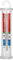Taylor Catering Fridge Thermometer, Ultra Accurate Freezer / Refrigerator Temperature Gauge with Hanging Hook and Safe Zones, Plastic, -30°C to 27°C Range