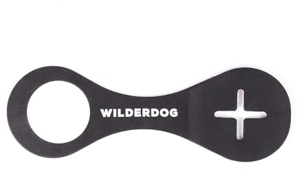 Wilderdog Crap Carrier Poop Bag Holder fits 4 Knotted Poop Bags