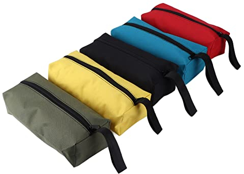5 Stück Werkzeugtasche Mit Reißverschluss, Werkzeugtasche, Kleine Werkzeugaufbewahrung, handfunkgerät, Werkzeugtasche Mit Reißverschluss, Werkzeugtasche, Organizer, Utility-Tasche Mit Reißverschlu