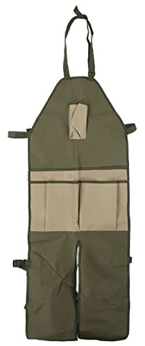 ANKROYU Tablier de Protection des Jambes de Jardin, Tablier de Jardin en Tissu Oxford 600D, Tablier Legging Multi-Poches, Tablier de Jardinage Anti-saleté avec Poches pour Potiers
