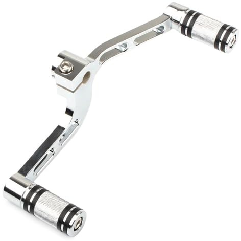 Manette Levier de Changement Kit de levier de vitesse pour moto, levier de vitesse, talon, pour Harley Davidson Sportster XL883 XL 1200, commandes intermédiaires Pédale de changement de vitesse pliabl