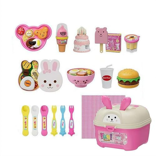 Strawberry Pudding Toy, Pretend Play Kitchen Accessories, Simulation Snack Pudding Snack Outside Parts, Princess Play Food Tea Time Toys, Early Education Role Playing Feeding Toys