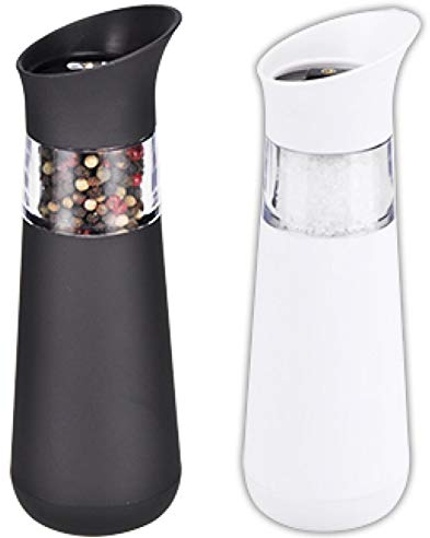 Salz- und Peffermühle elektrisch 2er Set mit Kippsensor und Licht 12102