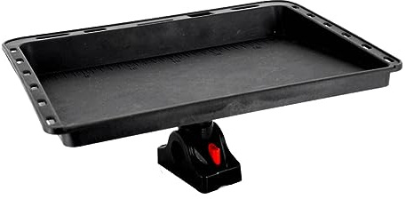 Wisyurt 1 Piece Fishing Bait Table Fishing Terminal Tackle Multipurpose Tray for Boat, Deck, Carp, Kayak