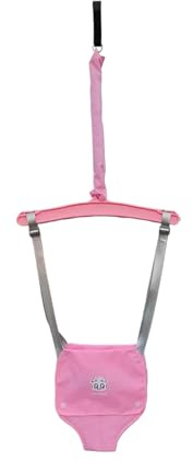 Adjustable Kids Jumper Swing - Doorway Toddler Exerciser with Storage Bag - Safe Indoor/Outdoor Bouncer for 1-5 Year Olds