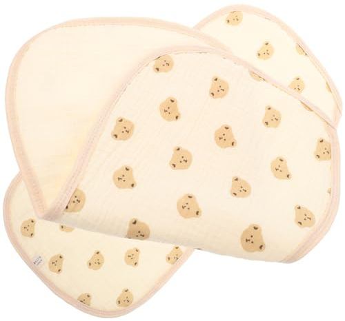 ULTECHNOVO Paños para Eructar para Bebés de Algodón 2 Piezas Reutilizables y Lavables, Suaves y Transpirables para Higiene Diaria Recién Nacidos