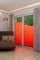 Khome Klemmfix-Plissee, Polyester, Rot, 85 x 130 cm