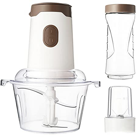 Fleischwolf, 3 in 1 Trockenwolf/Fleischwolf/Entsafter, Haushalts-Multifunktions-Mischmaschine, Zerkleinerer, geeignet für Fleisch/Gemüse/Obst/Bohnen/Nüsse