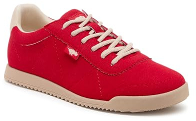 Rocket Dog Bertie Pella Textile Women's Red Trainers - UK 8
