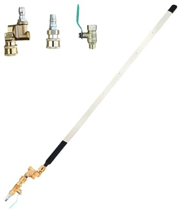 Zasdvn Varilla de limpieza de radiadores, accesorios de limpieza de acero inoxidable para radiadores, dispositivo de lavado de acero inoxidable con boquilla flexible y limpieza de precisión para