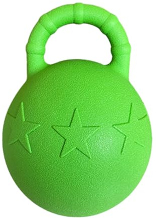 perfk Pelota de Juguete para Caballos, para Entrenamiento de Caballos, de Goma Apta para Uso Alimentario, Elástica, para