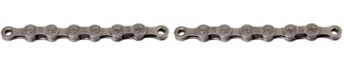 Sram PC 830 Power Chain II Chaîne 1 pièce 8 vitesses 114 maillons Gris (Lot de 2)