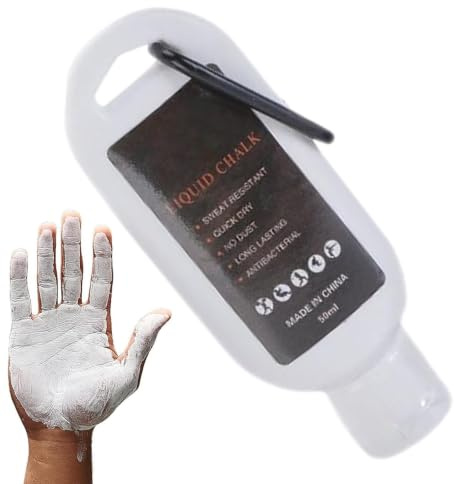 Gessetti da allenamento per le mani - Polvere per mani che migliora la presa ad asciugatura rapida, liquido di gesso rinforzante per impugnatura, per sollevamento arrampicata ginnastica
