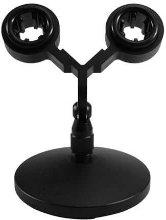 NONDK Professionellt Twin Support Mikrofon Kit med Universal Shock Mount för Dual Mic Setup