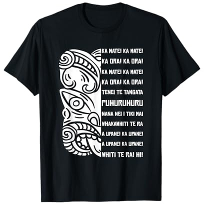 Haka Nueva Zelanda Old Black Maori New Zealand NZ Fan Rugby Camiseta
