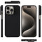qichenlu Kugelsicher Aramidfaser Schwarz Aramid Hülle kompatibel mit iPhone 15 Pro Max,Militärstandard Stoßfest Extrem Dünn Cover Case Hartschale kompatibel mit iPhone 15 Pro Max