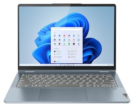 Lenovo IdeaPad Flex 5 Gen 8 - Ordenador Portátil Táctil Convertible 14 WUXGA (AMD Ryzen 7 7730U, 16GB RAM, 512GB SSD, AMD Radeon Graphics, Wi-Fi 6, Windows 11 Home) Teclado QWERTY Español – Azul