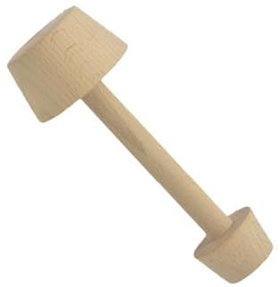 PRETYZOOM Teig Tortenpresse manipulieren Drehspießstab für Heißluftfritteuse werkzeug Tamper für Tortengebäck Eierkuchen-Teigschieber hölzern Pfund-Stick Schimmel