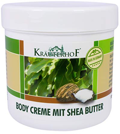Kräuterhof 5er Vorteilspack Body-Creme mit Shea-Butter, 5 Dosen a 250ml
