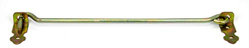 POKM Toolsmarket GmbH Sturmhaken mit Öse Platten Torbefestigung 12 x 600 mm Schwere Verzinkt