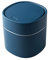 croselyu Mini Desktop Mülleimer mit Deckel Sanitär Eimer schälen Melone Samen Shell Müll Mülleimer Auto Mülleimer，1 Stück(blau)