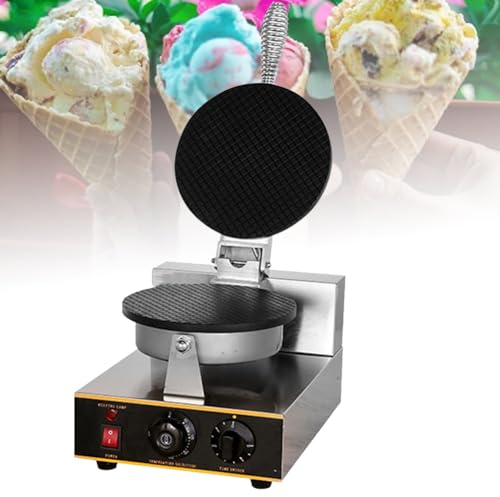 Macchina elettrica commerciale per rotoli di uova, macchina per cono gelato, macchina elettrica per cono per cialde, macchina per cono per cialde per casa