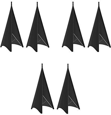 LOLPALONE Soporte universal para altavoz de luz DJ, cubierta de trípode con material de poliéster elástico, 6 piezas