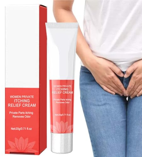 Itch Cream för kvinnor för privata delar,Lugnande och uppfriskande Anti Itch Cream - Anti-kliande salva lindring Torrhet Klåda Brännande rodnad, kliande lindring