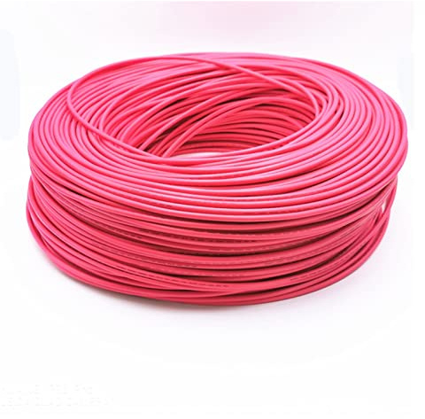 TCVCTNMZTX Cavo e cavo a doppio isolamento ad alta tensione 3239# 1 0KV 20KV 30KV 40KV 50KV 2 2AWG0.3mm Filo elettrico(5m,10KV-22AWG 0.3mm)