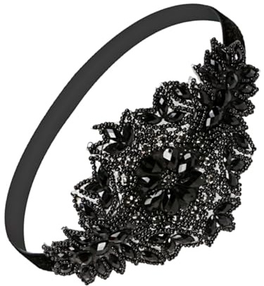 GLEAVI Coiffe Mariée en, Bandeau Fascinateur pour Femmes, Accessoire pour Fêtes et Bals de Promo